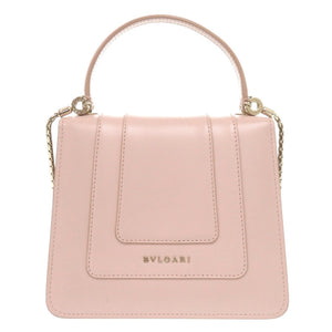 新品同様 ブルガリ センペティ フォーエバー レザー ピンク 2way ハンドバッグ 0126【中古】BVLGARI