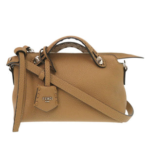 新品同様 フェンディ バイザウェイ セレリア ミニ 8BS098 ASU2 F0EMR レザー ブラウン 2way ハンドバッグ 0130【中古】FENDI