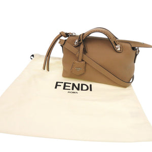 新品同様 フェンディ バイザウェイ セレリア ミニ 8BS098 ASU2 F0EMR レザー ブラウン 2way ハンドバッグ 0130【中古】FENDI