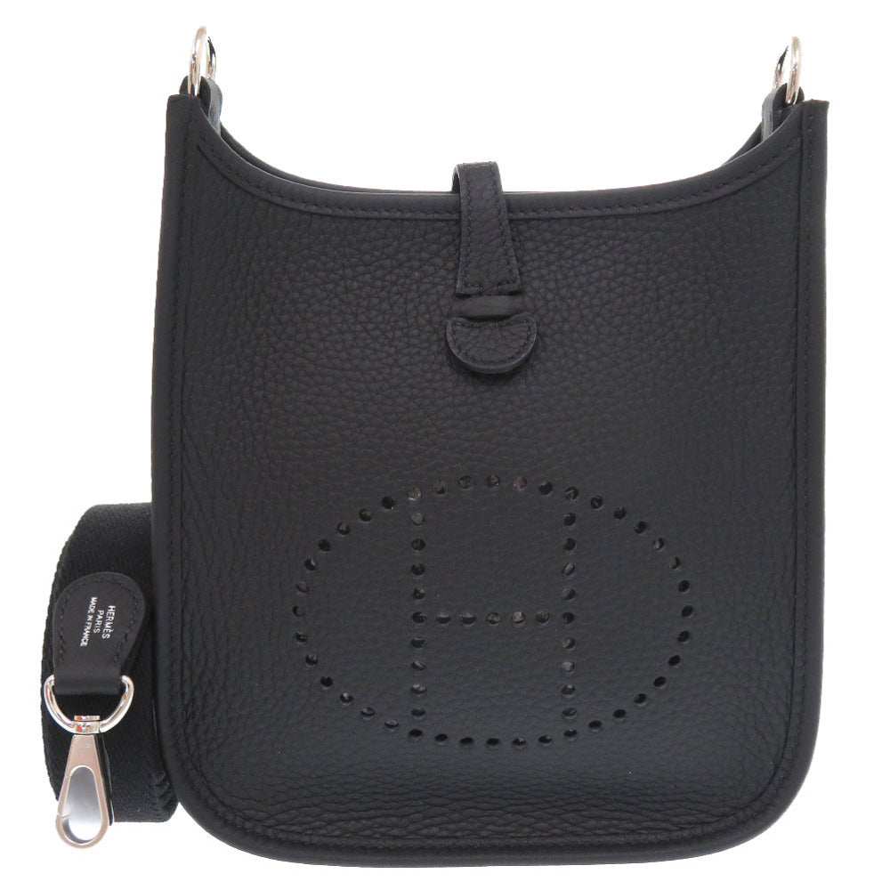 未使用 エルメス エブリンTPM アマゾン トリヨンクレマンス ブラック K刻印(2025年製) ショルダーバッグ 黒 0163 【中古】 HERMES