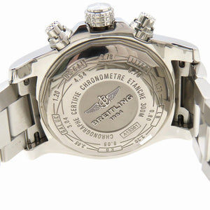 新品同様 ブライトリング アベンジャーII クロノグラフ A13381 自動巻き 腕時計 SS タングステングレー 0173【中古】BREITLING メンズ