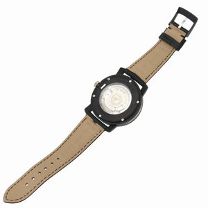 新品同様 ブルガリ ブルガリブルガリ カーボン BB40CL 自動巻き 腕時計 カーボン/レザー ブラック 黒文字盤 0176【中古】BVLGARI メンズ