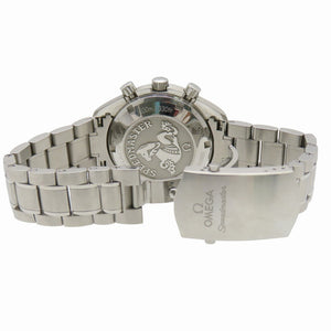 美品 オメガ
 自動巻き スピードマスター レーシング コーアクシャル クロノメーター 326.30.40.50.03.001 腕時計
 ステンレススチール ネイビー 0177
【中古】OMEGA メンズ