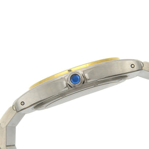 美品 カルティエ サントスクーガー LM W20036R3 K18YG/SS 自動巻き 腕時計 イエローゴールド/ステンレススチール 0178【中古】CARTIER メンズ