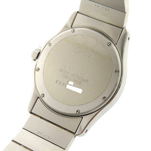 美品 カルティエ サントスクーガー LM W20036R3 K18YG/SS 自動巻き 腕時計 イエローゴールド/ステンレススチール 0178【中古】CARTIER メンズ