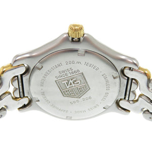 タグホイヤー セル プロフェッショナル S95.206 SS グレー クオーツ 腕時計 0179【中古】TAG HEUER