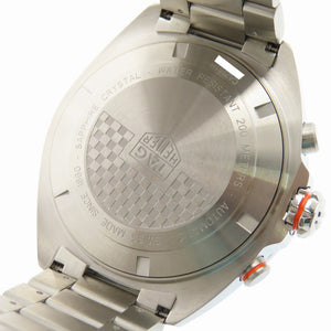 新品同様 タグホイヤー フォーミュラ1 キャリバー16 CAZ201H.BA0876 自動巻き 腕時計 SS グリーン 0182【中古】TAG HEUER メンズ