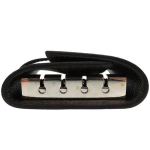 新品同様 エルメス ベアン 4連 ヴォーエプソン ショコラ □K刻印 シルバー金具 茶 キーケース 0196【中古】HERMES