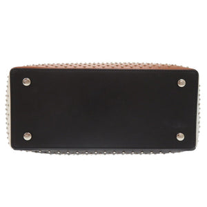 美品 トッズ レザー ブラウン ブラック 2WAY ハンドバッグ ショルダーバッグ 茶 黒 0219【中古】TOD’S