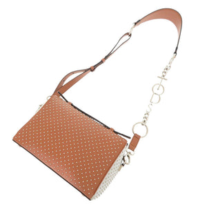 美品 トッズ レザー ブラウン ブラック 2WAY ハンドバッグ ショルダーバッグ 茶 黒 0219【中古】TOD’S