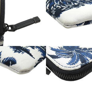 美品 クリスチャンディオール マルチファンクション ポーチ トラベル S5494SNTJ ナイロン テクニカルファブリック ブルー 0230【中古】Christian Dior