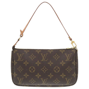 ルイ ヴィトン ポシェット アクセソワール モノグラム M51980 ブラウン ポーチ LV 0244【中古】LOUIS VUITTON