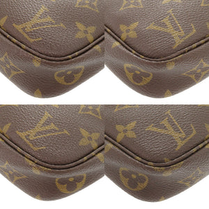 ルイ ヴィトン ポシェット アクセソワール モノグラム M51980 ブラウン ポーチ LV 0244【中古】LOUIS VUITTON