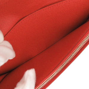 未使用 ルイ ヴィトン Supremeコラボ ポルトフォイユ ブラザ エピ M67719 エピレザー レッド 長財布 赤 LV 0249【中古】LOUIS VUITTON