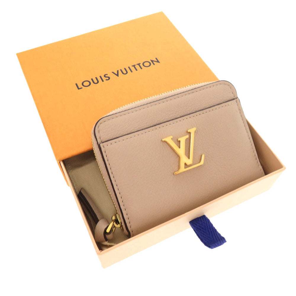 新品同様 ルイ ヴィトン ジッピーコインパース ロックミー レザー グレージュ ICタグ M80100 二つ折り財布 LV 0259 【中古】 LOUIS VUITTON
