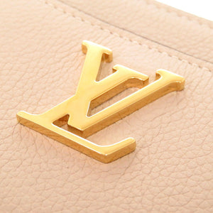 新品同様 ルイ ヴィトン ジッピーコインパース ロックミー レザー グレージュ ICタグ M80100 二つ折り財布 LV 0259 【中古】 LOUIS VUITTON