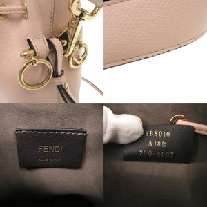 フェンディ モントレゾール ミニ 8BS010 レザー ピンク 2way ハンドバッグ 0267【中古】FENDI