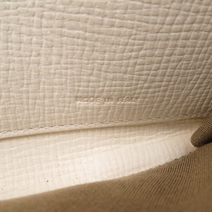 未使用 フェンディ FF ズッカ 8M0024 レザー ホワイト マルチカラー 長財布 白 0290 【中古】 FENDI