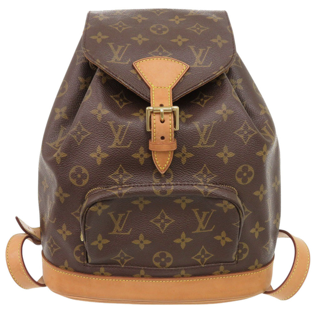 ルイ ヴィトン モンスリMM モノグラム M51136 リュックサック デイパック バッグ LV 0293【中古】LOUIS VUITTON