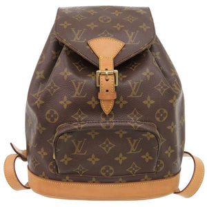 ルイ ヴィトン モンスリMM モノグラム M51136 リュックサック デイパック バッグ LV 0293【中古】LOUIS VUITTON
