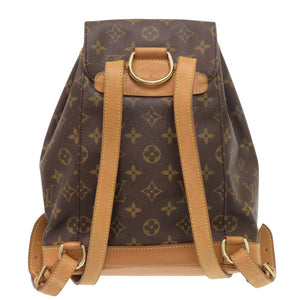ルイ ヴィトン モンスリMM モノグラム M51136 リュックサック デイパック バッグ LV 0293【中古】LOUIS VUITTON