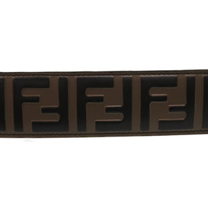 新品同様 フェンディ
 ストラップユー ロング ショルダーストラップ
 レザー ブラウン 0295
【中古】FENDI レディース