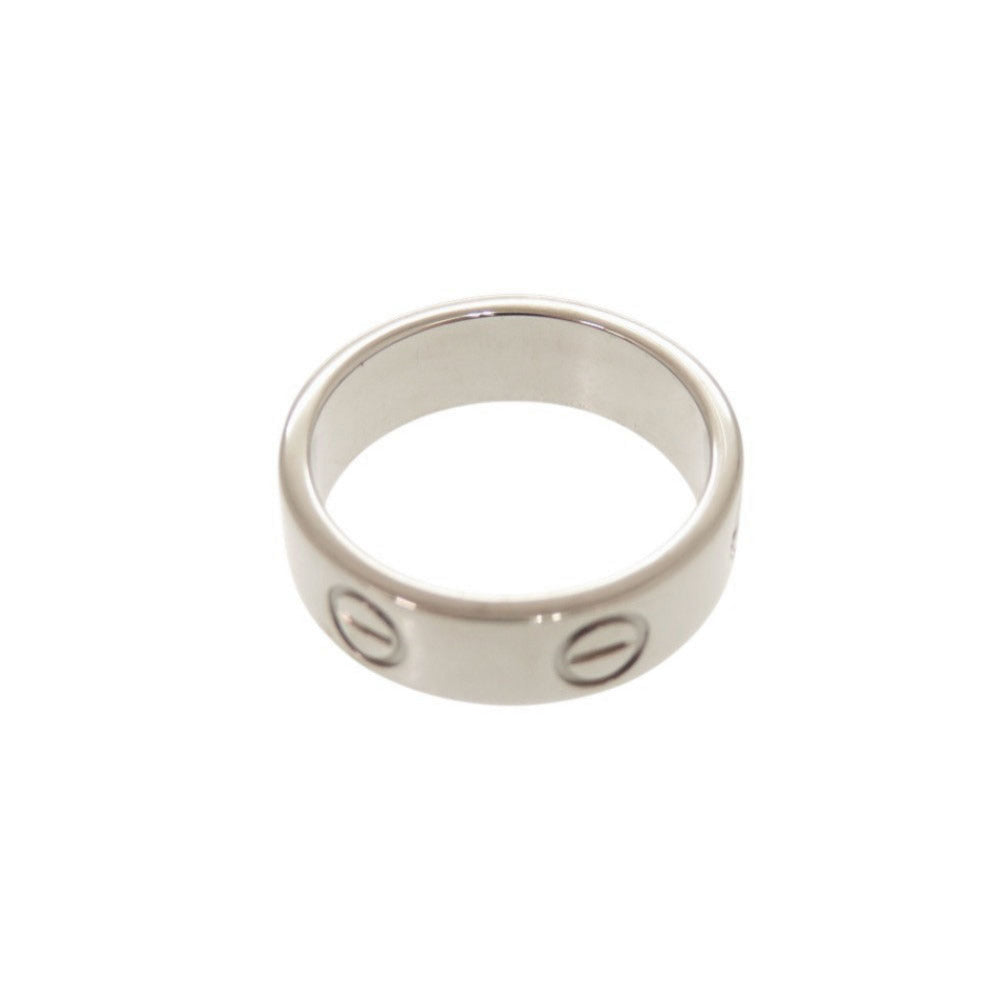 新品同様 カルティエ ラブリング K18WG 750WG #50 ホワイトゴールド リング 指輪 ジュエリー 0310【中古】CARTIER