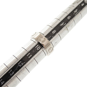 新品同様 カルティエ ラブリング K18WG 750WG #50 ホワイトゴールド リング 指輪 ジュエリー 0310【中古】CARTIER