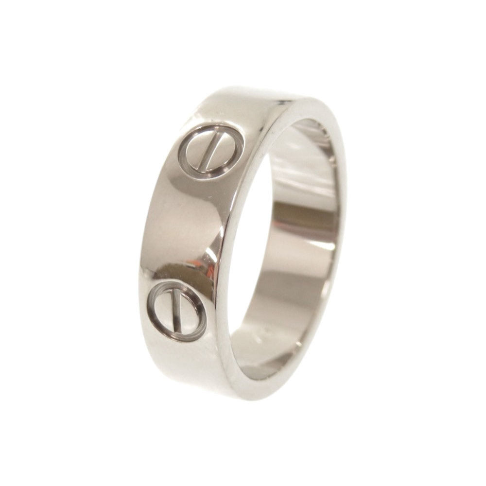 新品同様 カルティエ ラブリング K18WG 750WG #52 ホワイトゴールド リング 指輪 ジュエリー 0311【中古】CARTIER