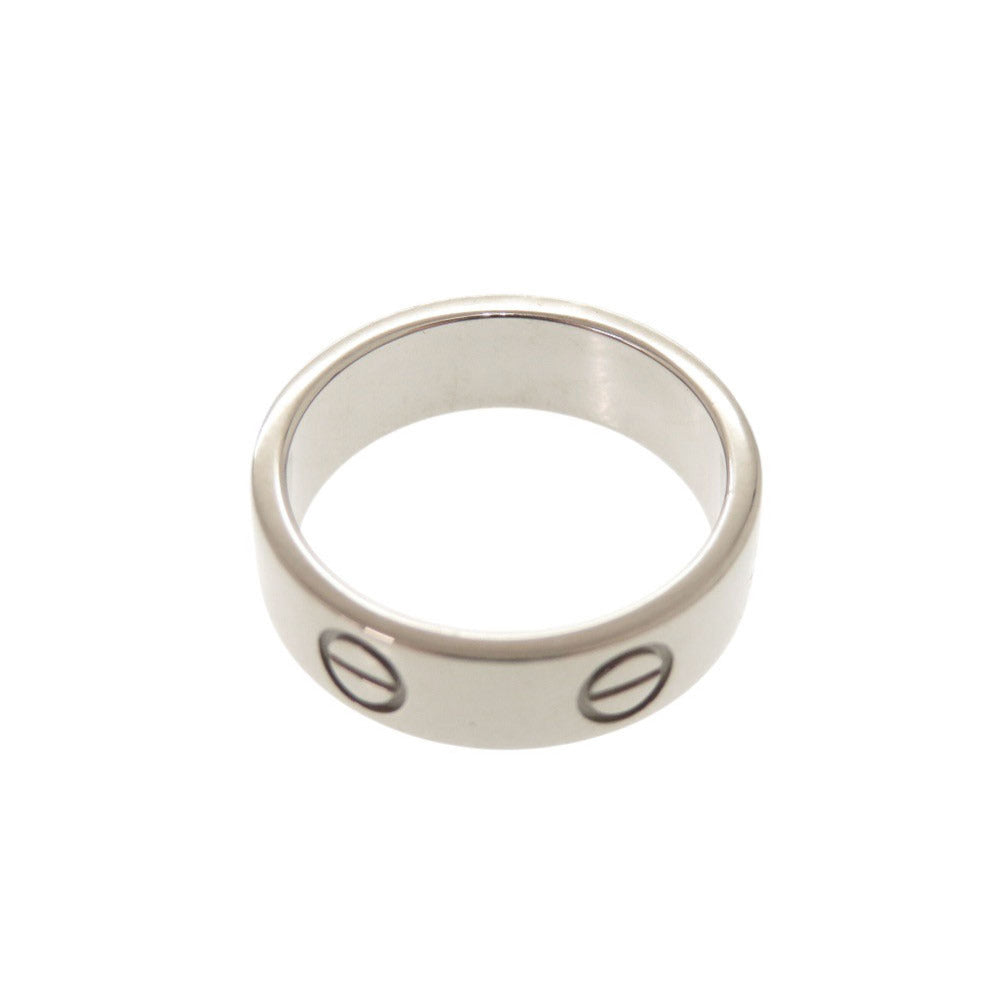 新品同様 カルティエ ラブリング K18WG 750WG #52 ホワイトゴールド リング 指輪 ジュエリー 0311【中古】CARTIER