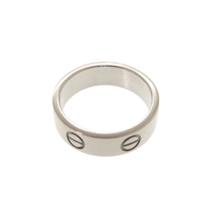 新品同様 カルティエ ラブリング K18WG 750WG #52 ホワイトゴールド リング 指輪 ジュエリー 0311【中古】CARTIER