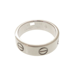 新品同様 カルティエ ラブリング K18WG 750WG #52 ホワイトゴールド リング 指輪 ジュエリー 0311【中古】CARTIER