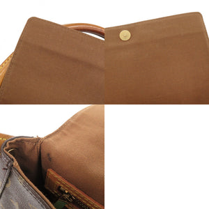 ルイ ヴィトン ミニルーピング モノグラム M51147 ブラウン ハンドバッグ LV 0347【中古】LOUIS VUITTON