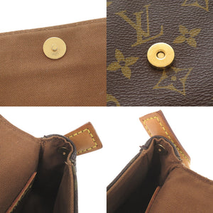 ルイ ヴィトン ミニルーピング モノグラム M51147 ブラウン ハンドバッグ LV 0347【中古】LOUIS VUITTON