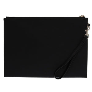 新品同様 イヴ サンローラン 530013 クラッチバッグ レザー ブラック 黒 ドキュメントケース 0358【中古】YVES SAINT LAURENT