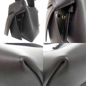 新品同様 アクネストゥディオズ マイクロ MUSUBI ムスビ ショルダーバッグ レザー ブラック 0373【中古】ACNE STUDIOS