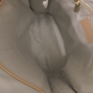 新品同様 ア テストーニ 2WAY レザー ベージュ トートバッグ 0390【中古】a.testoni