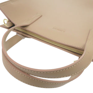 新品同様 ア テストーニ 2WAY レザー ベージュ トートバッグ 0390【中古】a.testoni