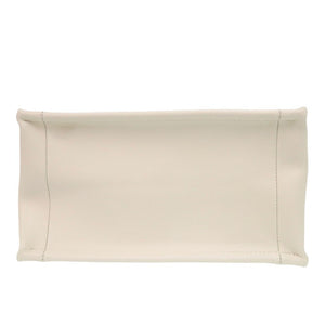 新品同様 クリスチャンディオール オブリーク ブックトート スモール キャンバス レザー ホワイト ゴールド 0416【中古】Christian Dior