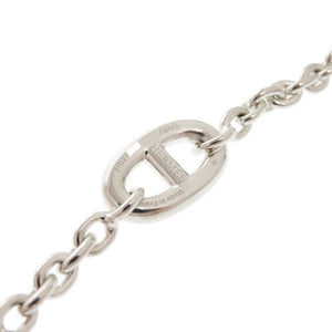 未使用品 エルメス ファランドール80 シェーヌダンクル シルバー925 ネックレス 0433【中古】HERMES