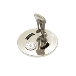 セリーヌ スターボール メタル シルバー イヤリング 0442【中古】CELINE