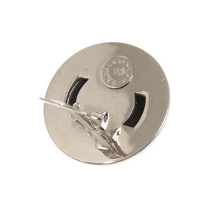 セリーヌ スターボール メタル シルバー イヤリング 0442【中古】CELINE