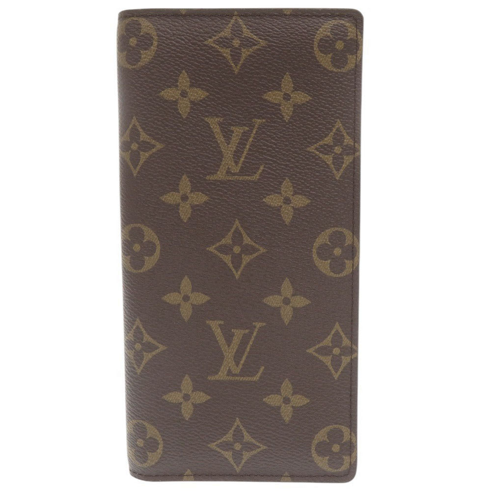 新品同様 ルイ ヴィトン ポルトフォイユ コロンブス モノグラム M60252 ブラウン 長財布 LV 0469【中古】LOUIS VUITTON