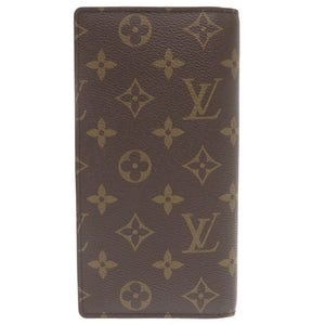 新品同様 ルイ ヴィトン ポルトフォイユ コロンブス モノグラム M60252 ブラウン 長財布 LV 0469【中古】LOUIS VUITTON