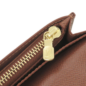 新品同様 ルイ ヴィトン ポルトフォイユ コロンブス モノグラム M60252 ブラウン 長財布 LV 0469【中古】LOUIS VUITTON