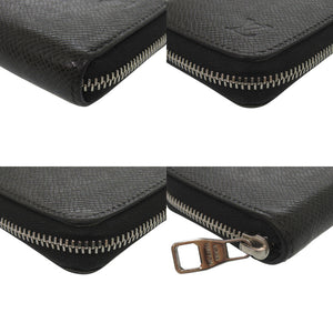 美品 ルイ ヴィトン ジッピーコインパース M32832 タイガレザー ブラック コインケース 財布 黒 LV 0470【中古】LOUIS VUITTON