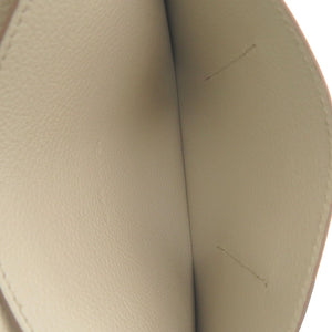 新品同様 エルメス R.M.S トゥタンマン エバーカラー ナタ シルバー金具 W刻印(2024年製) 長財布 長札入れ 白 0486【中古】HERMES