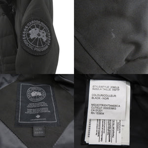 美品 カナダグース ロレッタ LORETTE PARKA 2090LB ダウンジャケット ダウン フェザー ブラック 0496【中古】CANADA GOOSE