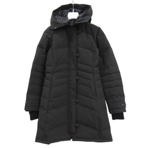 美品 カナダグース ロレッタ LORETTE PARKA 2090LB ダウンジャケット ダウン フェザー ブラック 0496【中古】CANADA GOOSE