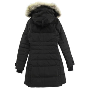美品 カナダグース ロレッタ LORETTE PARKA 2090LB ダウンジャケット ダウン フェザー ブラック 0496【中古】CANADA GOOSE